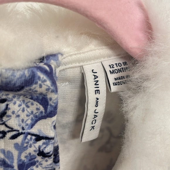 Janie and Jack - Short sleeve faux fur trim dress - Picture 3 of 3